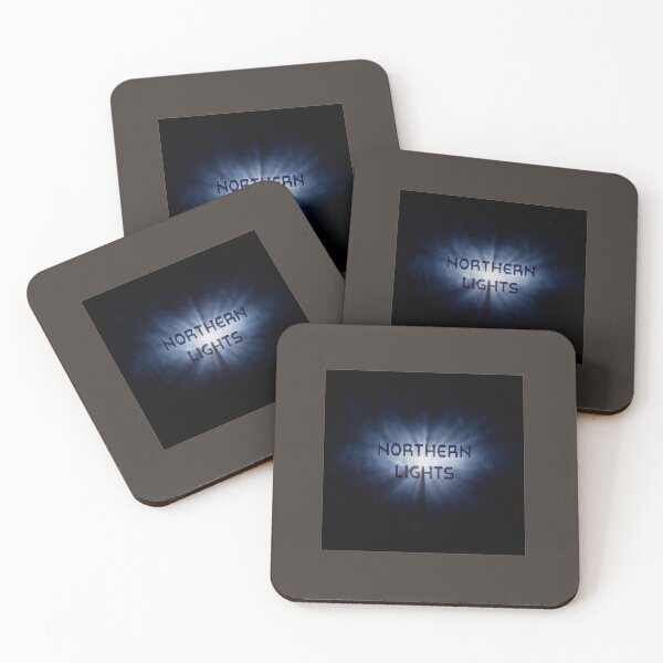 Item preview, Aurora Borealis inspired 'Northern Lights' typography designed and sold by trepiu.