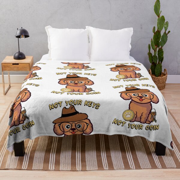 Item preview, Funny Brown Dog loves crypto designed and sold by Pet Station.