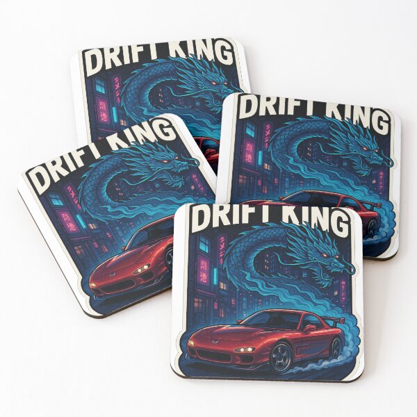 Item preview, Drift King designed and sold by MYthic-Stickers.