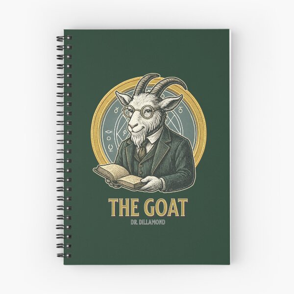Item preview, Wicked’s Dr. Dillamond – The GOAT Broadway Musical Pun Art designed and sold by PricklyBearArt.