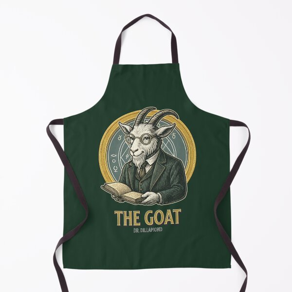 Item preview, Wicked’s Dr. Dillamond – The GOAT Broadway Musical Pun Art designed and sold by PricklyBearArt.