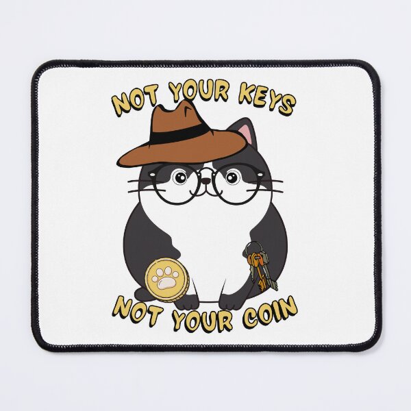 Item preview, Funny Fat cat loves crypto designed and sold by Pet Station.