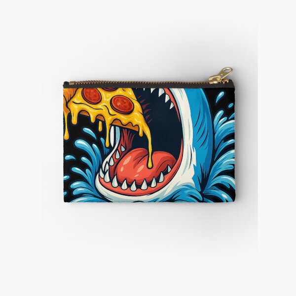 Item preview, Shark Eating Pizza, Funny Pizza Lover Poster designed and sold by khalidteez.