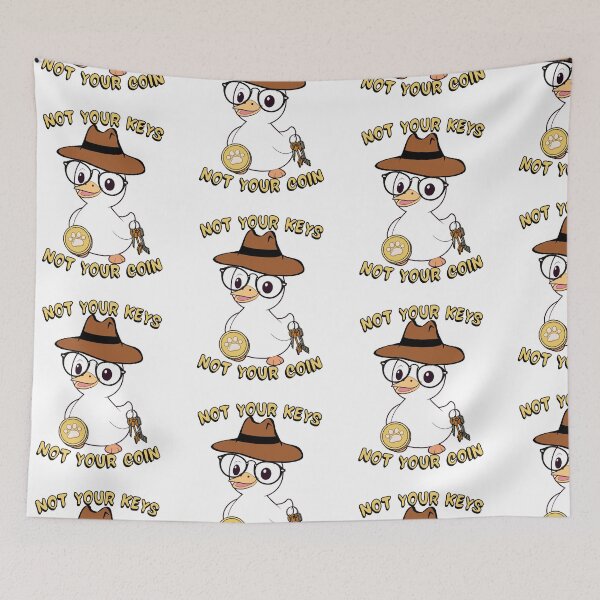 Item preview, Funny Duck loves crypto designed and sold by Pet Station.