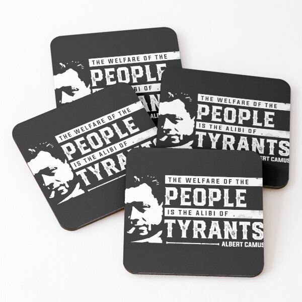 Item preview, Camus Quote (dark) designed and sold by WiseGuyTs.