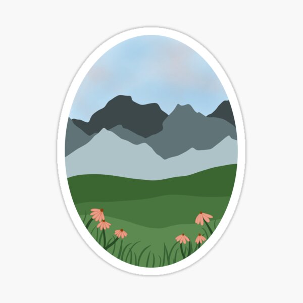Item preview, Mountains designed and sold by pinkgooseanaiah.