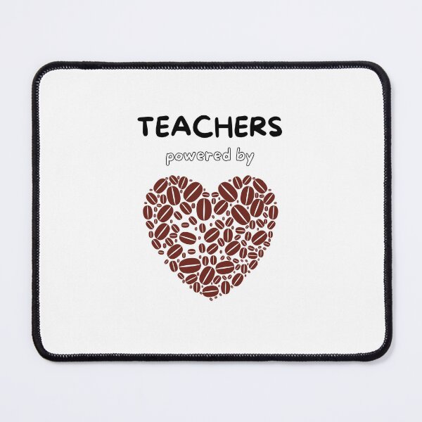 Item preview, Teachers: Powered by Passion & Caffeine. designed and sold by YouTeeShirt.