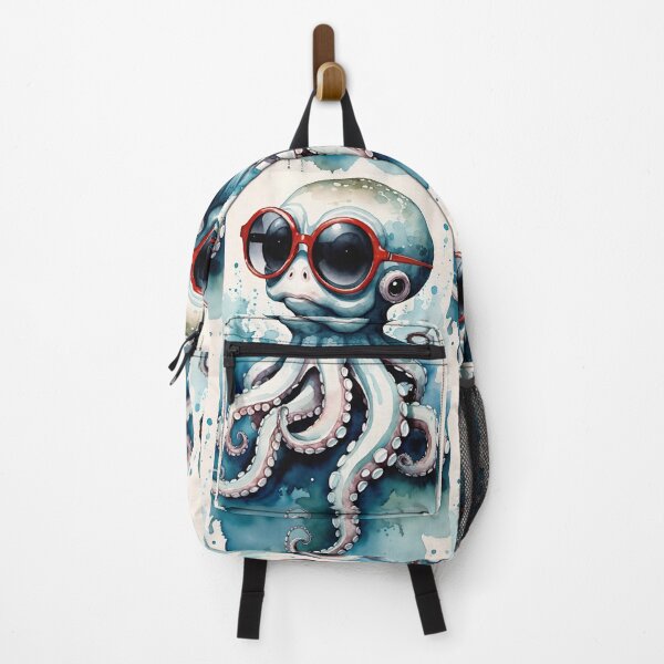 Item preview, Funny Octopus In Red Sunglasses designed and sold by CarrollGene.