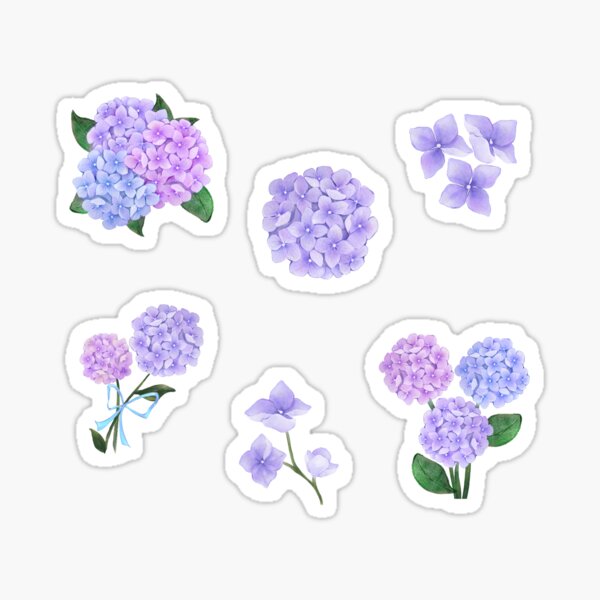 Item preview, Hydrangea 紫陽花 designed and sold by Japonica Style.
