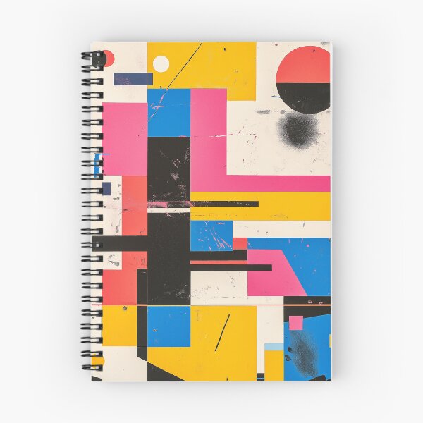 Item preview, Abstract Collage Dynamic Playful Shapes designed and sold by MidArtForge.