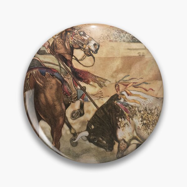 Item preview, Heroic Bull Avenger  The Bull Obliging Avenged Me designed and sold by TeeARTHY.