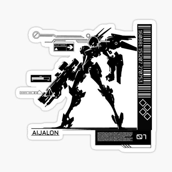Item preview, Mecha Scan Silhouette: BLACK designed and sold by Aijalon's Designs.