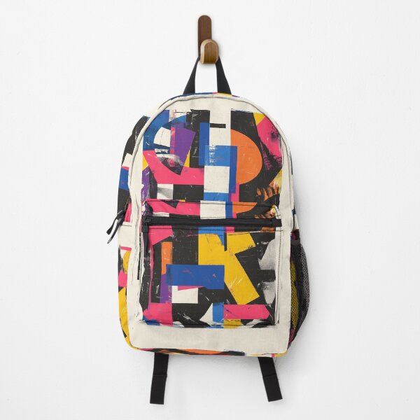 Item preview, Abstract Collage Dynamic Playful Shapes designed and sold by MidArtForge.