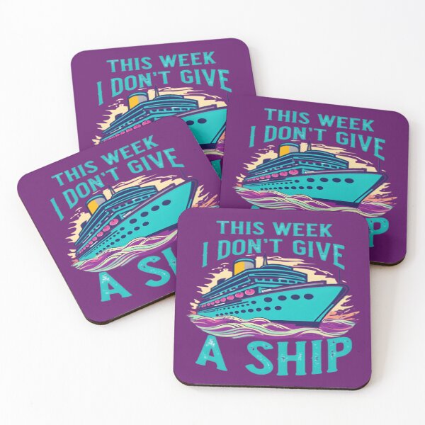 Item preview, This Week, I Don't Give a Ship designed and sold by Danivique.