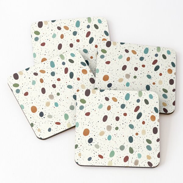 Item preview, Seamless Colorful dot pattern on a white background designed and sold by Danger Design.