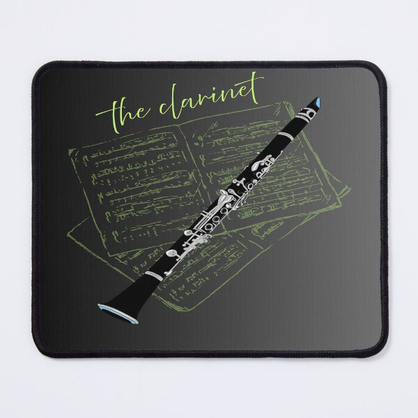 Item preview, The Clarinet Woodwind Musical Instrument designed and sold by BrightrDayMusicArt.