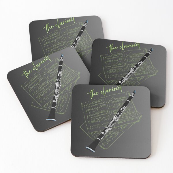 Item preview, The Clarinet Woodwind Musical Instrument designed and sold by BrightrDayMusicArt.