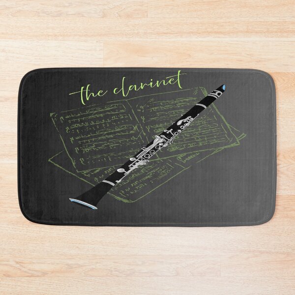 Item preview, The Clarinet Woodwind Musical Instrument designed and sold by BrightrDayMusicArt.