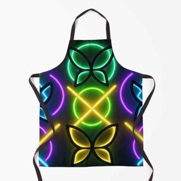 Item preview, Neon butterflies in a play of colors designed and sold by Sigtrix.