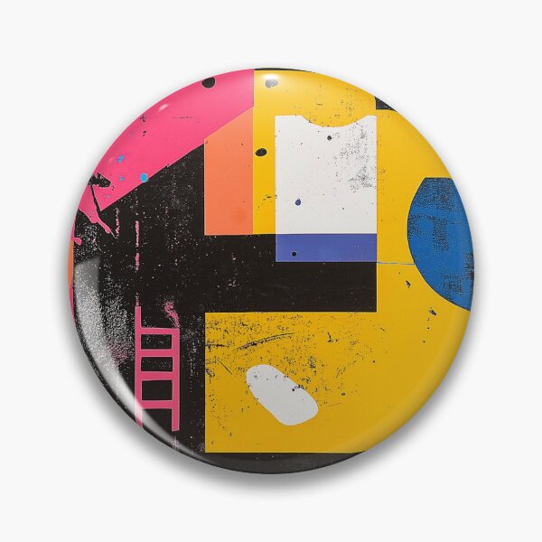Item preview, Abstract Collage Dynamic Playful Shapes designed and sold by MidArtForge.