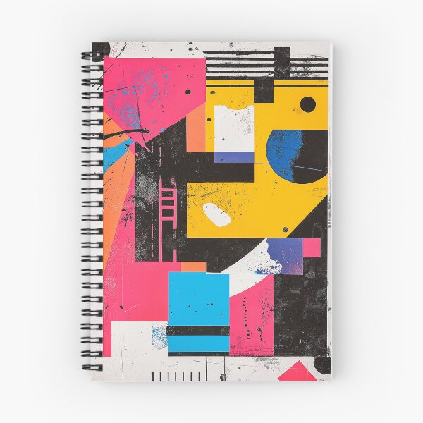 Item preview, Abstract Collage Dynamic Playful Shapes designed and sold by MidArtForge.