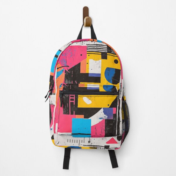 Item preview, Abstract Collage Dynamic Playful Shapes designed and sold by MidArtForge.