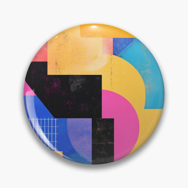 Item preview, Abstract Collage Dynamic Playful Shapes designed and sold by MidArtForge.