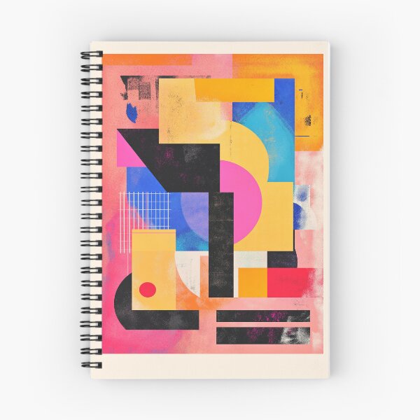 Item preview, Abstract Collage Dynamic Playful Shapes designed and sold by MidArtForge.