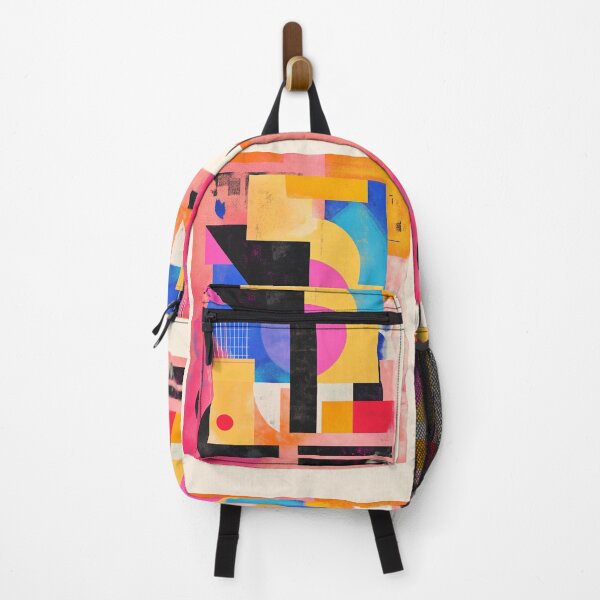 Item preview, Abstract Collage Dynamic Playful Shapes designed and sold by MidArtForge.