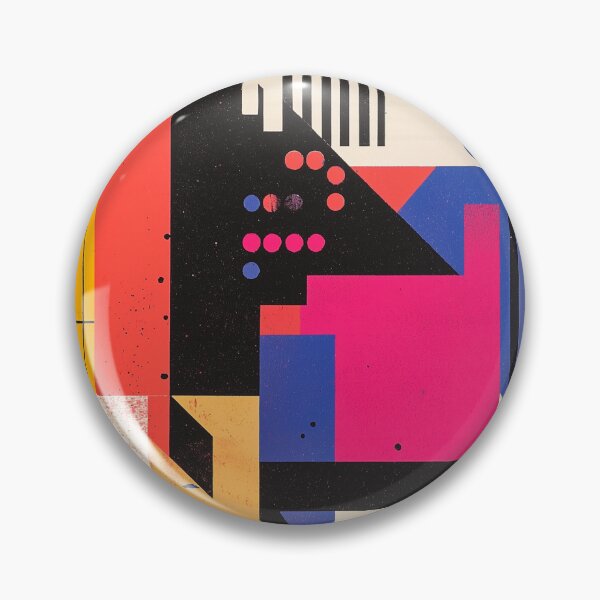 Item preview, Abstract Collage Dynamic Playful Shapes designed and sold by MidArtForge.