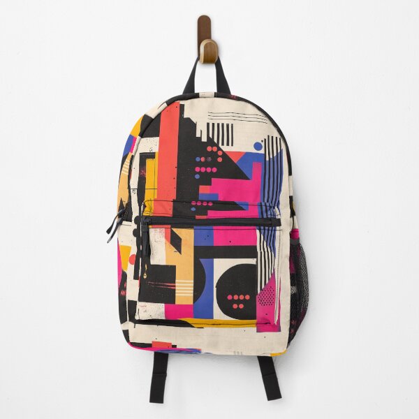 Item preview, Abstract Collage Dynamic Playful Shapes designed and sold by MidArtForge.