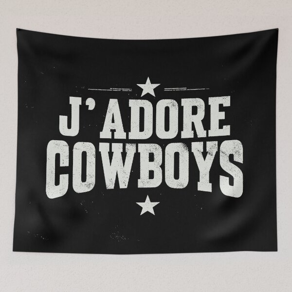Item preview, J’Adore Cowboys French Western Style Country Quote designed and sold by Altered Pixels.