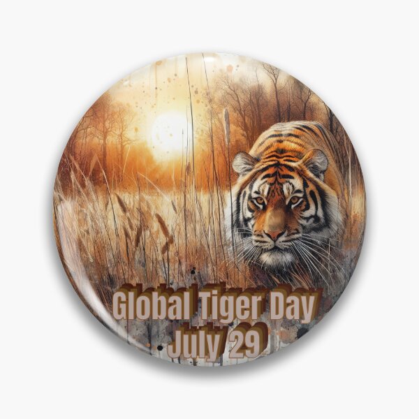 Item preview, Global Tiger Day July 29 designed and sold by WildCatFamily.