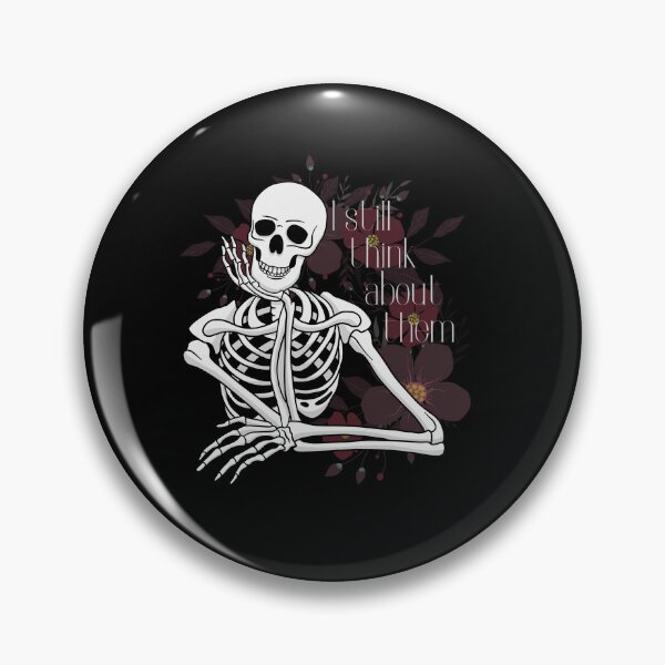 Item preview, I still think about them Classic Aesthetic Alternative Tshirt designed and sold by OldSkullDesigns.