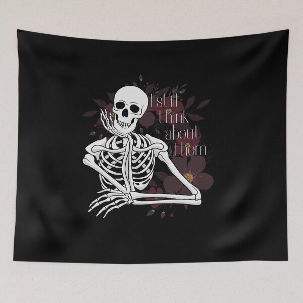 Item preview, I still think about them Classic Aesthetic Alternative Tshirt designed and sold by OldSkullDesigns.