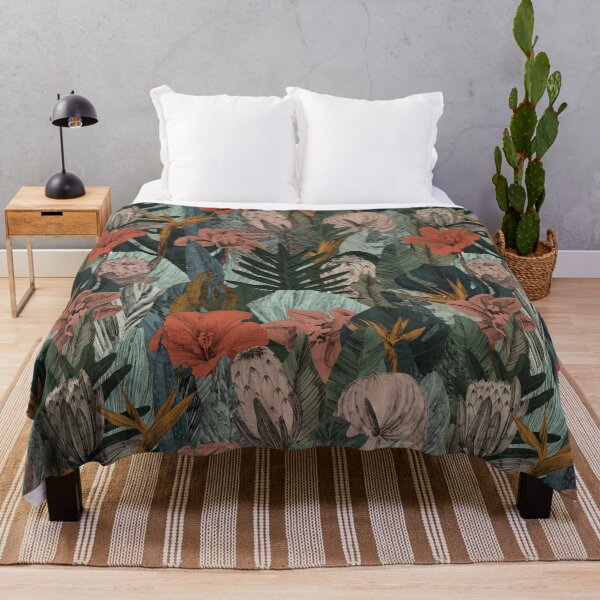 Item preview, Tropical Paradise: Elegant Floral Pattern with Monstera and Strelitzia on a Light Background designed and sold by Kollibri.