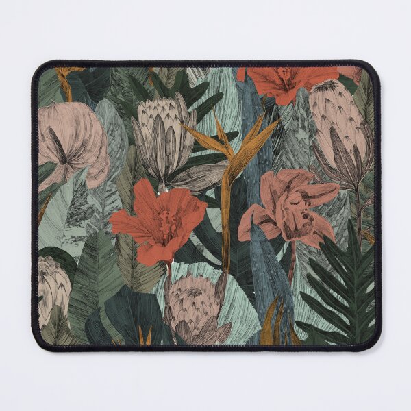 Item preview, Tropical Paradise: Elegant Floral Pattern with Monstera and Strelitzia on a Light Background designed and sold by Kollibri.