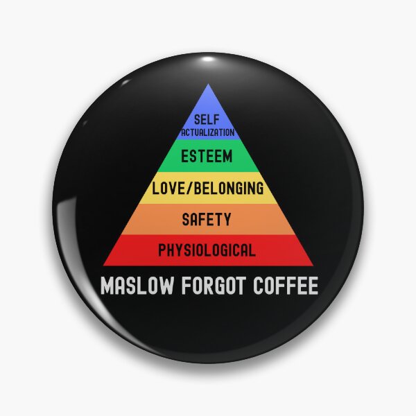 Item preview, Maslow Forgot Coffee | Maslow's Hierarchy Of Needs | Cognitive Psychology | Mental Health | Psychologist | Social Psychology | Clinical Psychology | Abnormal Psychology designed and sold by jadedscientist.