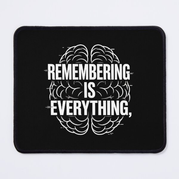 Item preview, Remembering Is Everything – Bold Brain Awareness Design designed and sold by Taans-Creation.