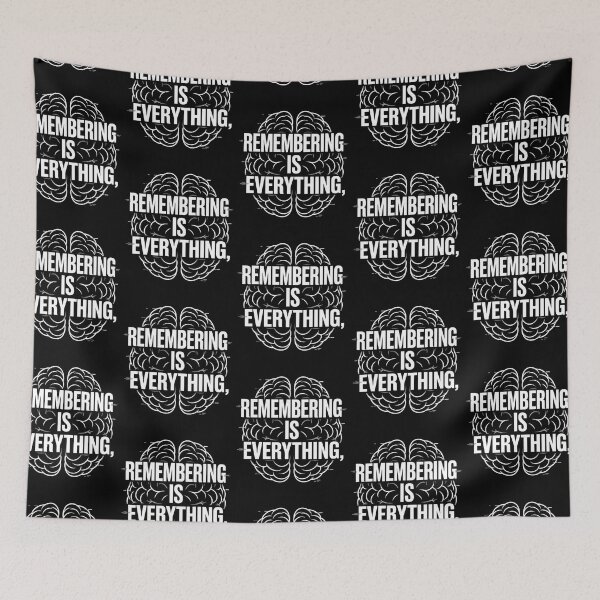Item preview, Remembering Is Everything – Bold Brain Awareness Design designed and sold by Taans-Creation.