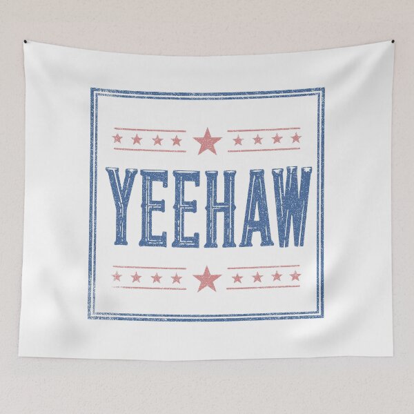 Item preview, Yeehaw Retro Western Rodeo Country Americana Quote designed and sold by Altered Pixels.
