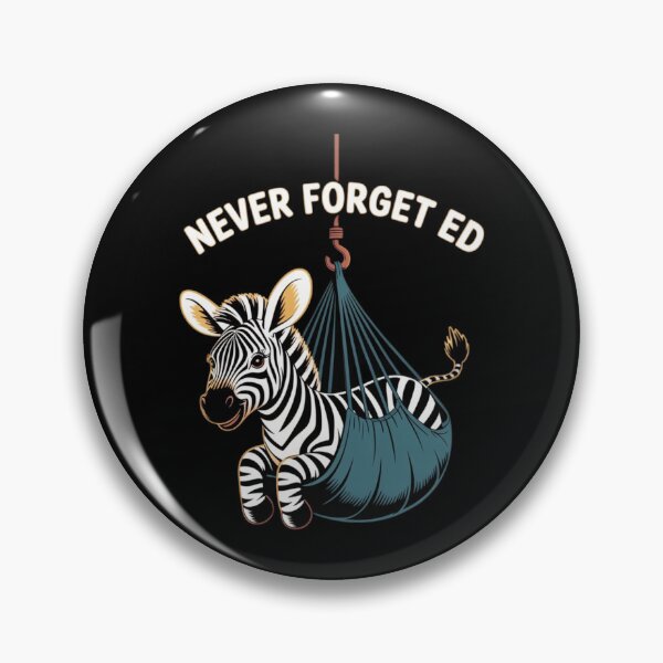 Item preview, Never Forget Ed the Zebra Captured T-Shirt | Funny Internet Meme Tee | | Unisex Humor designed and sold by MotivaChic.