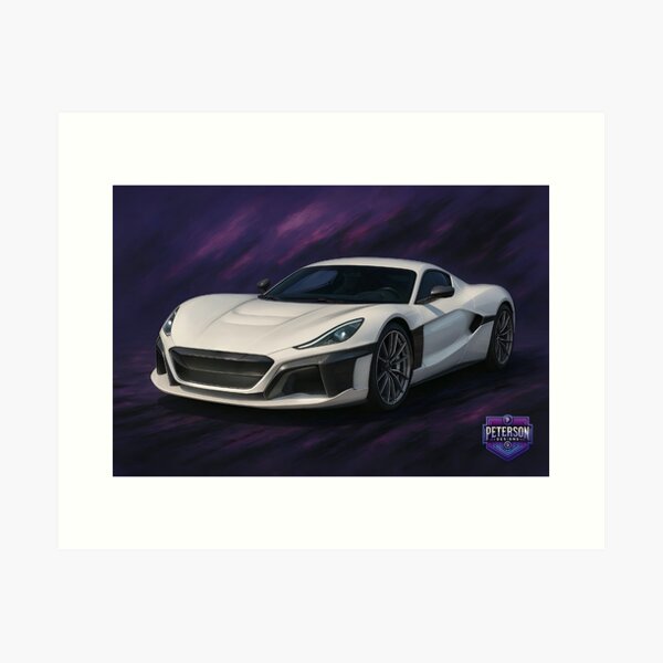 Item preview, Rimac EV Hypercar 2 (White) designed and sold by Peterson Designs.