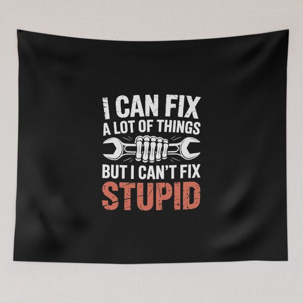 Item preview, i can fix a lot of things but i can't fix stupid designed and sold by jkrphoto.