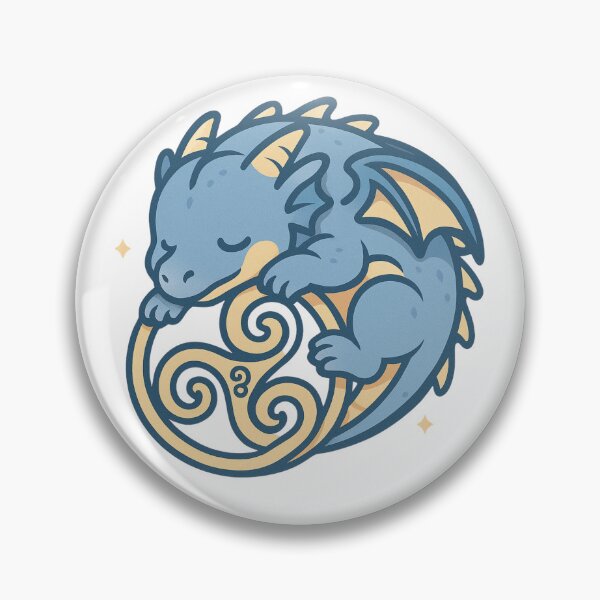 Item preview, sleeping mini dragon designed and sold by Triskelzen.