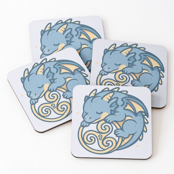 Item preview, sleeping mini dragon designed and sold by Triskelzen.