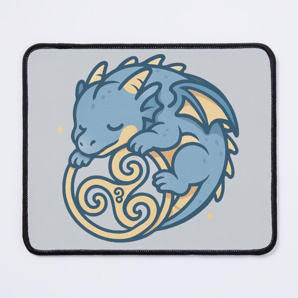 Item preview, sleeping mini dragon designed and sold by Triskelzen.