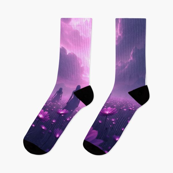 Item preview, Ethereal Gathering Beneath the Violet Sky designed and sold by oanaunciuleanu.