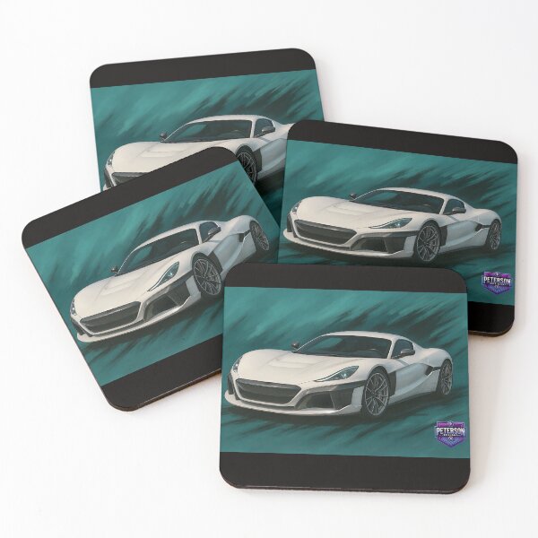 Item preview, Rimac EV Hypercar Fanart (White) designed and sold by Peterson Designs.