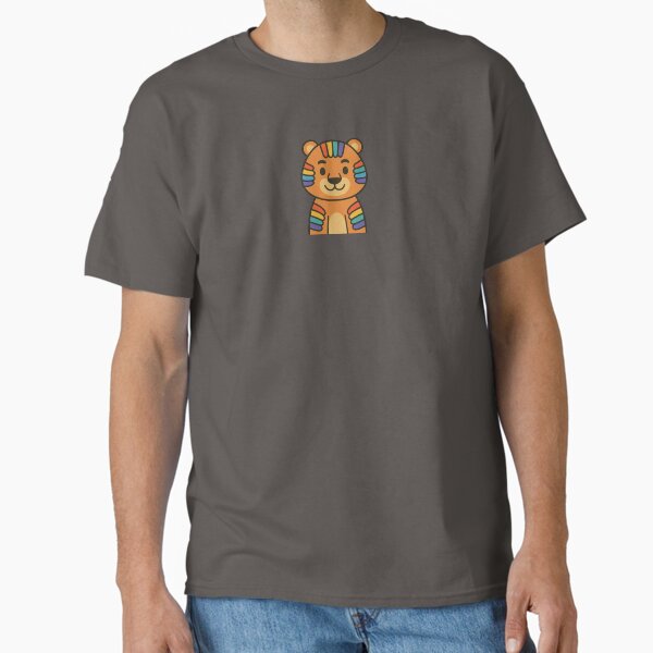 Item preview, Rainbow Tiger – Cute Pride Animal Cartoon designed and sold by ZapStickz.